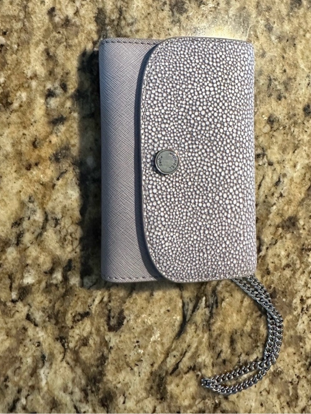 Michael Kors Juliana Large 3-in-1 Saffiano Leather Wallet – Lavender